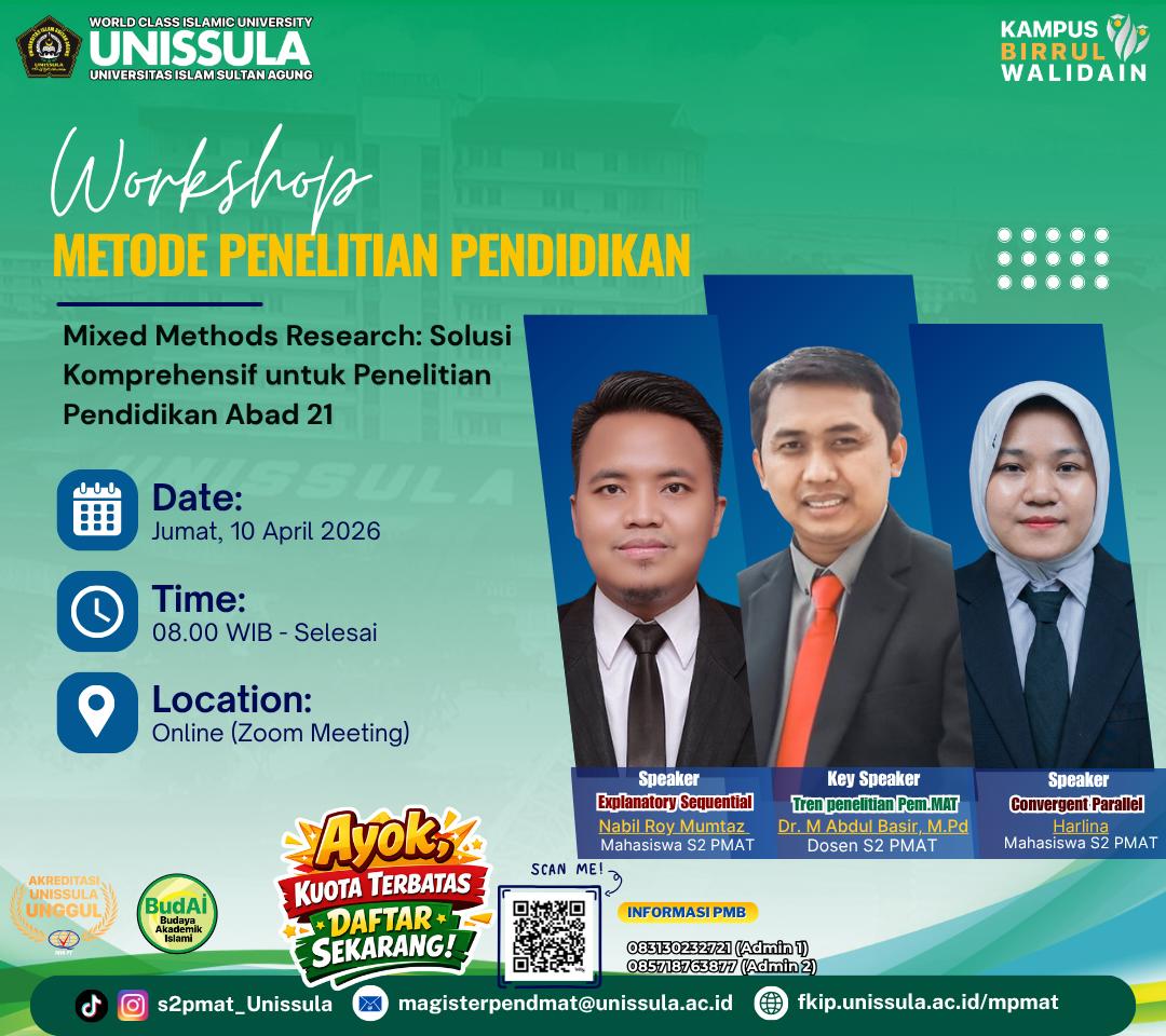 Workshop Mixed Methods Research Penelitian Pendidikan