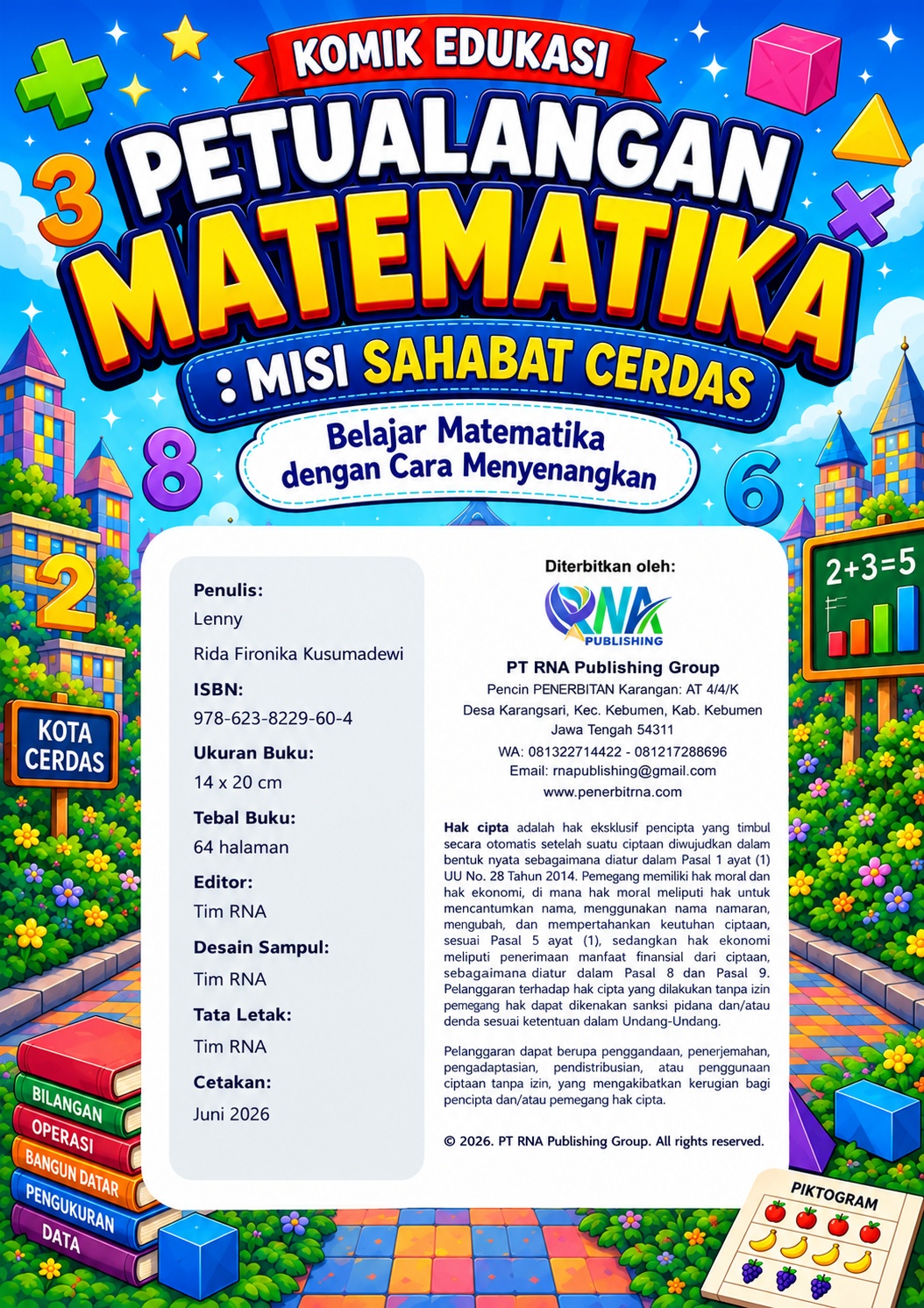 Cover Komik Edukasi Matematika
