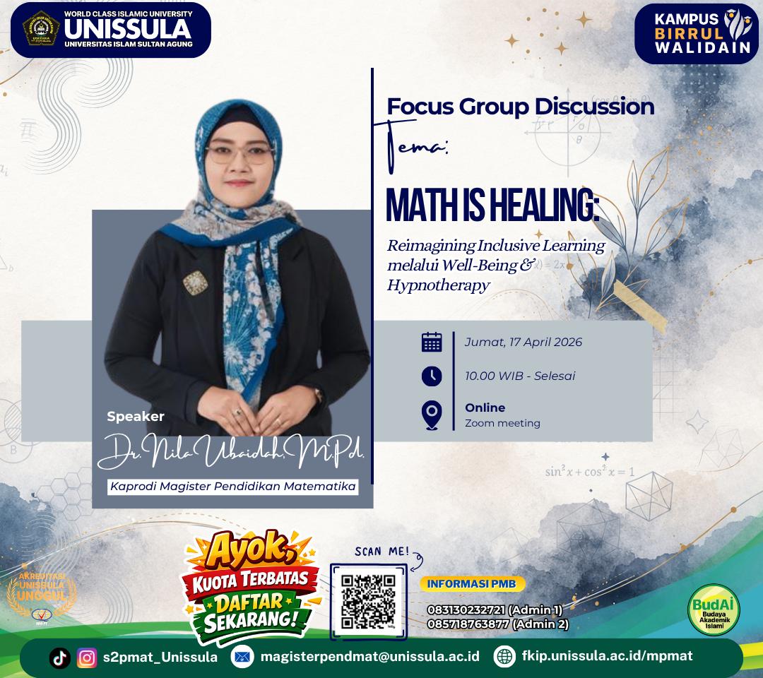 FGD Math is Healing - Reimagining Inclusive Learning through Well-Being and Hypnotherapy